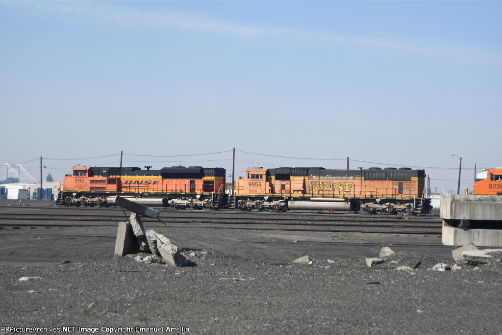 BNSF 9113 & 9955